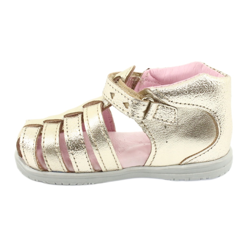 Sandalias Mazurek 245 de piel dorada dorado 1