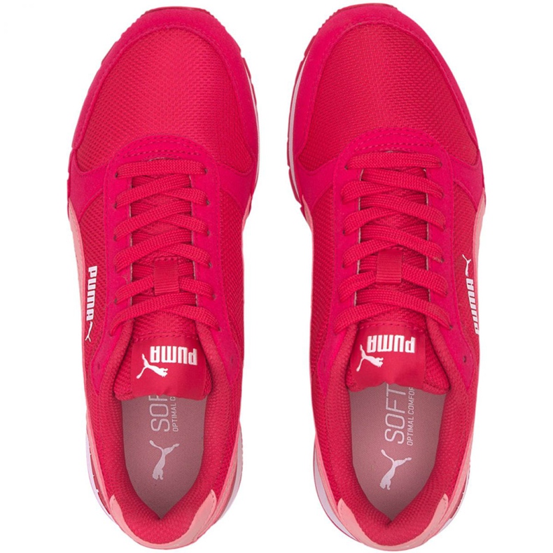 Puma St Runner v2 Mesh Jr Mujer 367135 08 rosa 1