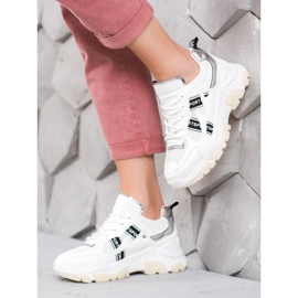 SHELOVET Zapatillas deportivas blancas blanco 1