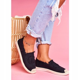 PS1 Alpargatas de mujer Flaure Black negro 1