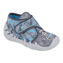 Calzado infantil befado 523P014 azul gris 1 Calzado infantil befado 523P014 azul gris 1