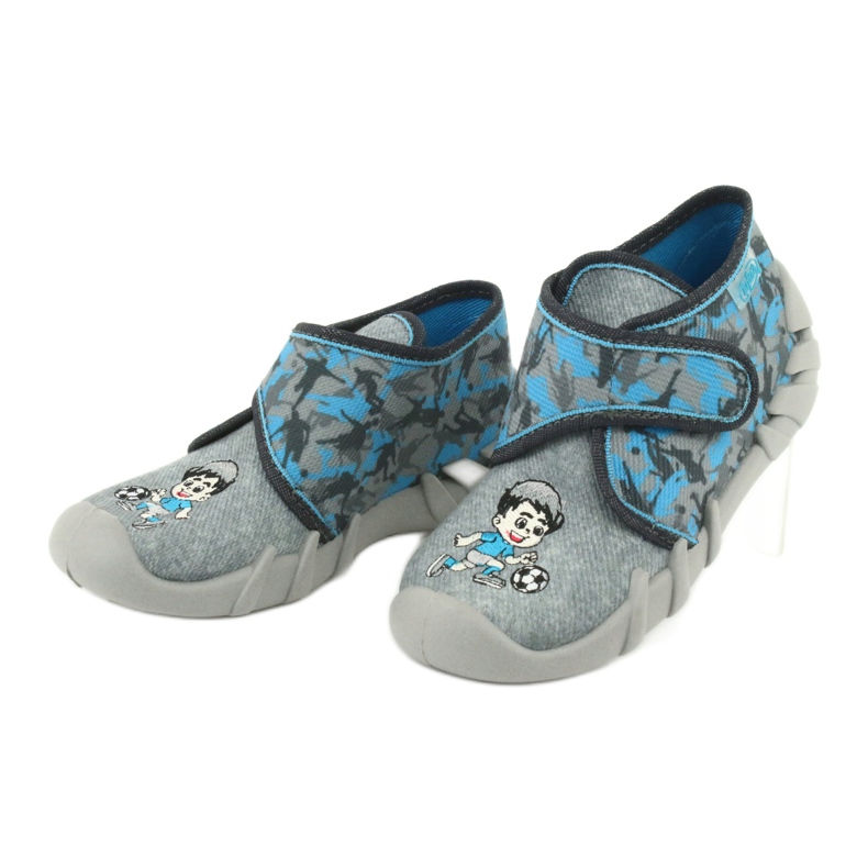 Calzado infantil befado 523P014 azul gris 4 Calzado infantil befado 523P014 azul gris 4