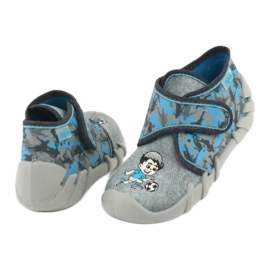 Calzado infantil befado 523P014 azul gris 5 Calzado infantil befado 523P014 azul gris 5
