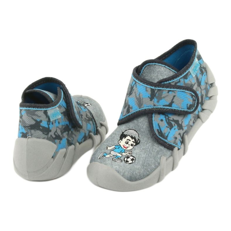 Calzado infantil befado 523P014 azul gris 5 Calzado infantil befado 523P014 azul gris 5