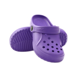 Befado Crocs zapatos para niños pantuflas 159Y002 púrpura 3