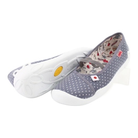 Calzado infantil befado 116Y199 blanco gris 3