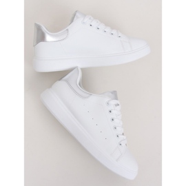 Zapatillas de mujer blancas LA85P Silver blanco 1