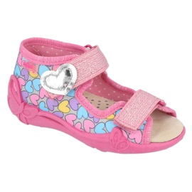 Calzado infantil befado amarillo 342P014 rosado 1