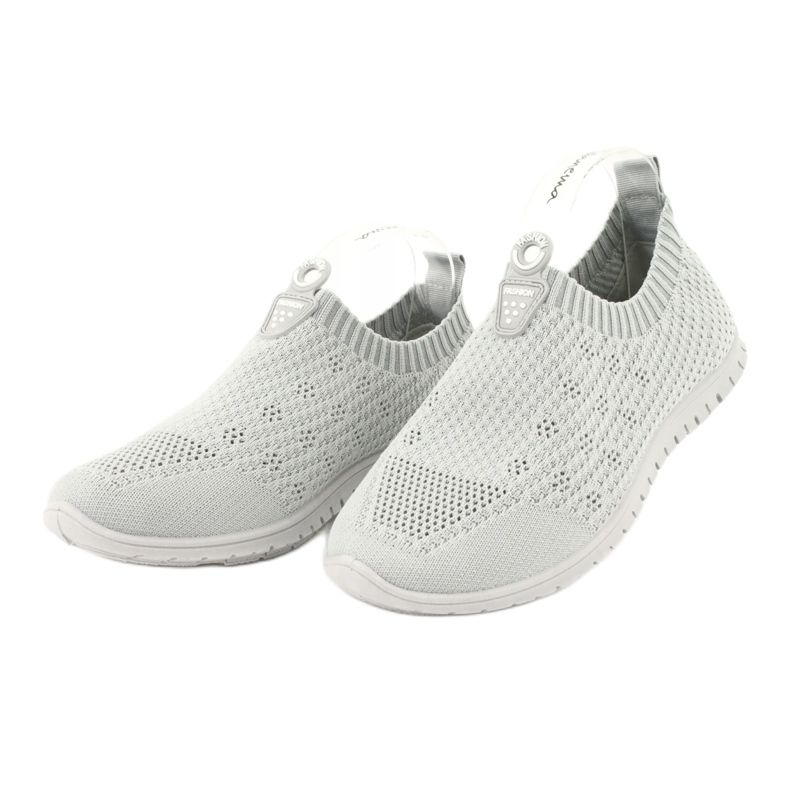 McKey Zapatos sin cordones deportivos para mujer DTN842 / 20 GR gris 2 McKey Zapatos sin cordones deportivos para mujer DTN842 / 20 GR gris 2