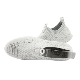 McKey Zapatos sin cordones deportivos para mujer DTN842 / 20 GR gris 4 McKey Zapatos sin cordones deportivos para mujer DTN842 / 20 GR gris 4