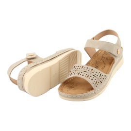 Evento Cómodas sandalias beige 20SD98-1601 3