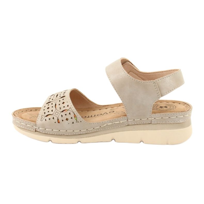 Evento Cómodas sandalias beige 20SD98-1601 1
