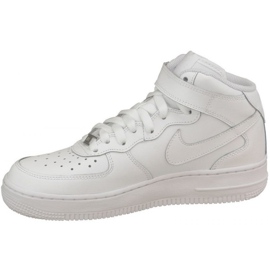 Zapatillas Nike Air force 1 Mid W 314195-113 blanco 3