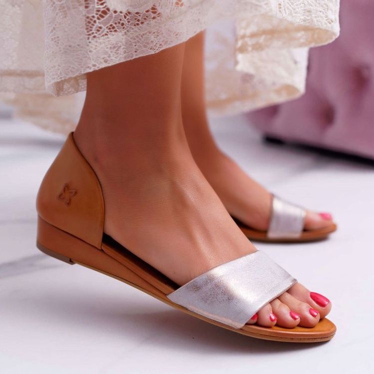 Sandalias Mujer Maciejka Leather Red 1971 Nomara marrón multicolor 1