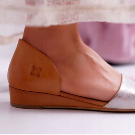 Sandalias Mujer Maciejka Leather Red 1971 Nomara marrón multicolor 4