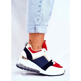 ADY Zapatillas Deportivas Mujer Red Sparks beige rojo azul marino multicolor 4