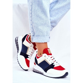 ADY Zapatillas Deportivas Mujer Red Sparks beige rojo azul marino multicolor 3