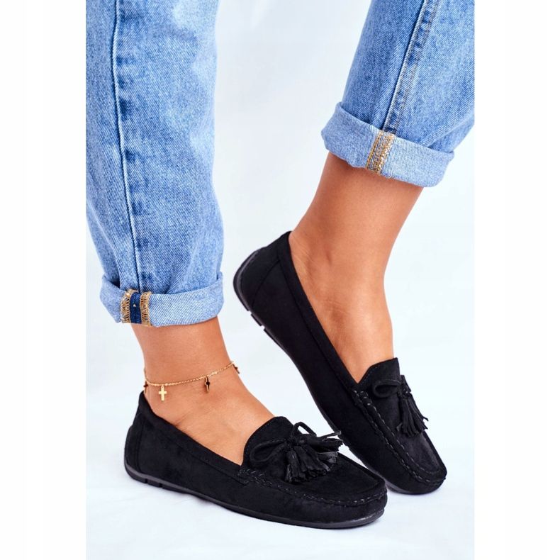 EVE Mocasines Mujer Ante 20PB35-2003 Negro Donna Mia 2