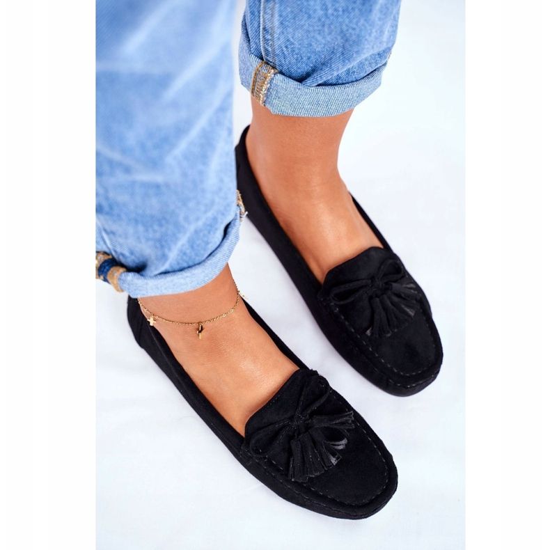 EVE Mocasines Mujer Ante 20PB35-2003 Negro Donna Mia 1