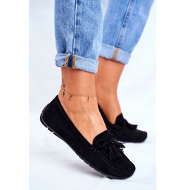 EVE Mocasines Mujer Ante 20PB35-2003 Negro Donna Mia 5