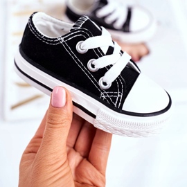 FRROCK Zapatos deportivos clásicos negros Filemon para niños 2