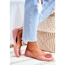 Bailarinas de goma perfumadas para mujer ZAXY Pink FF285052 rosa 2