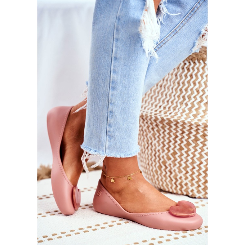 Bailarinas de goma perfumadas para mujer ZAXY Pink FF285052 rosado 2