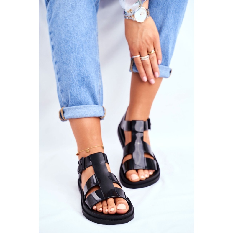 Sandalias de goma perfumadas para mujer ZAXY Black FF285024 negro 1