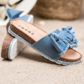 SHELOVET Pantuflas Textiles azul 3