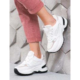SHELOVET Zapatillas deportivas blancas blanco 1