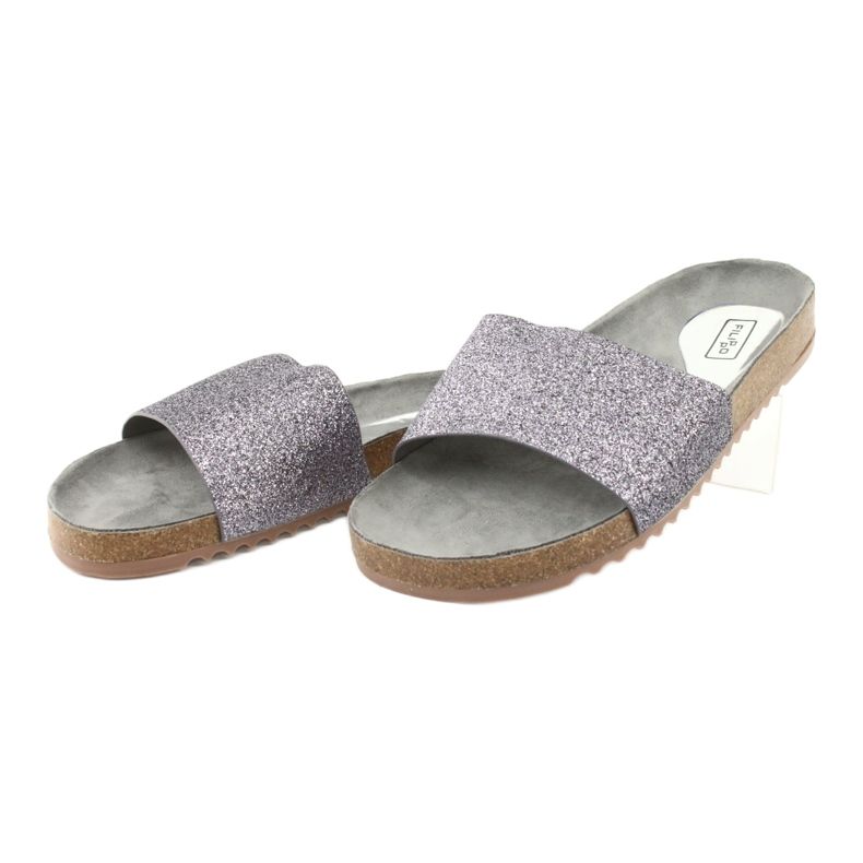 Filippo Flip Flip Femenina de Silver Profiled DK1373/20 gris 2