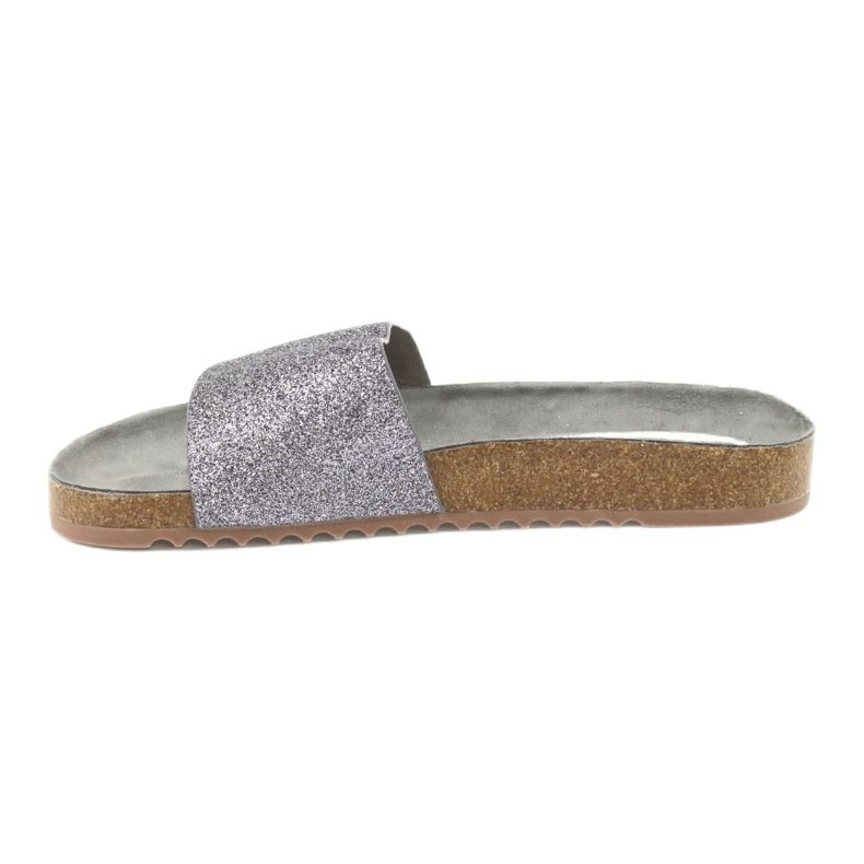 Filippo Flip Flip Femenina de Silver Profiled DK1373/20 gris 1