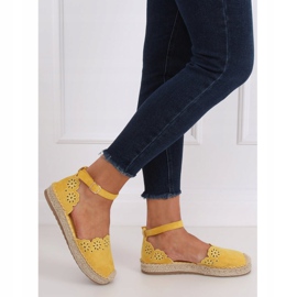 Alpargatas Honey calado JH119 Amarillo 2
