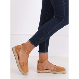 Alpargatas caladas camel JH119 Camel marrón 2 Alpargatas caladas camel JH119 Camel marrón 2