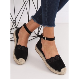 Alpargatas caladas negras JH119 Negra negro 1