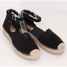 Alpargatas caladas negras JH119 Negra negro 3