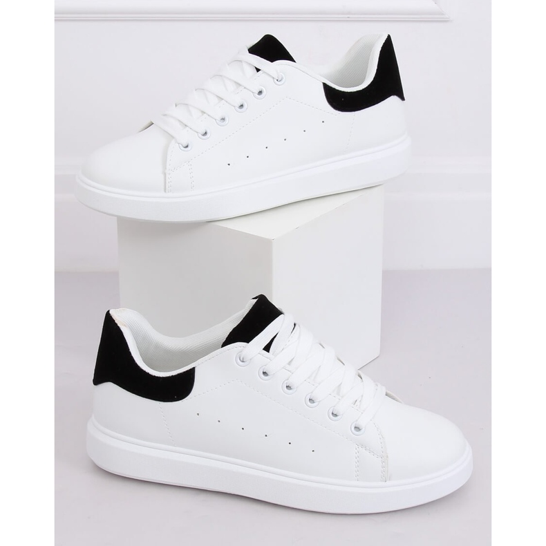 Zapatillas de mujer blancas LA85P Negro blanco 1 Zapatillas de mujer blancas LA85P Negro blanco 1