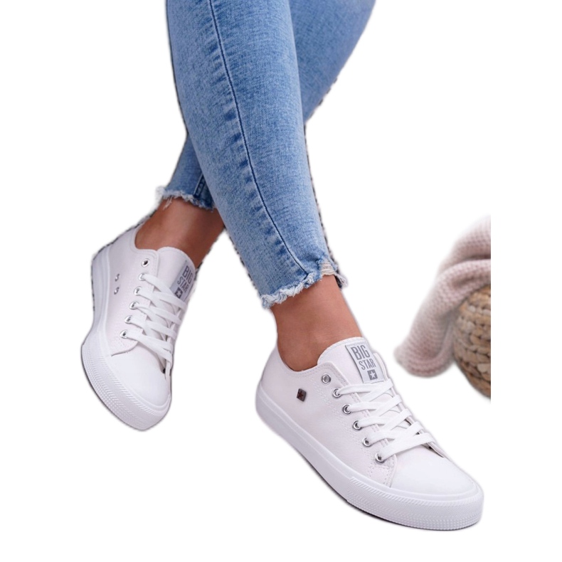 Zapatillas de Mujer Big Star White V274869 blanco 2