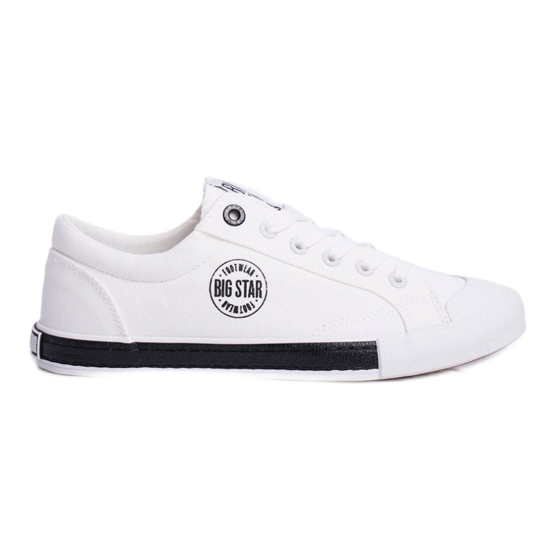 Zapatillas de Mujer Big Star White FF274228 blanco negro 5