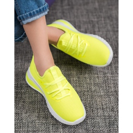 SHELOVET Zapatillas Textiles amarillo 1