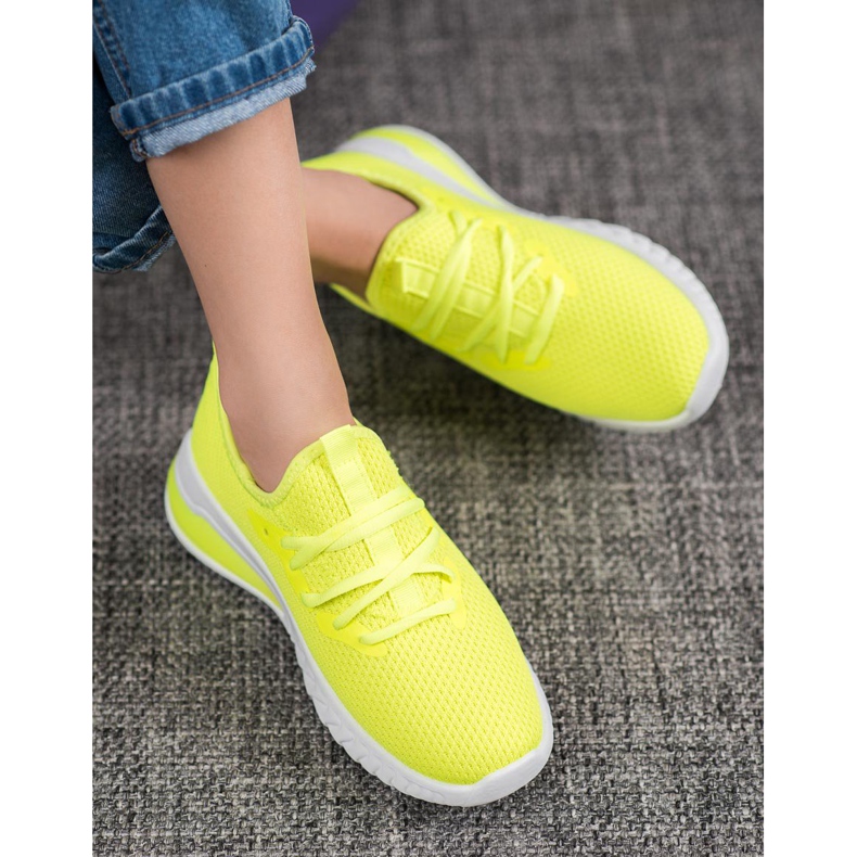 SHELOVET Zapatillas Textiles amarillo 1