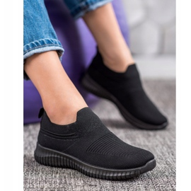 SHELOVET Slipons negros 4