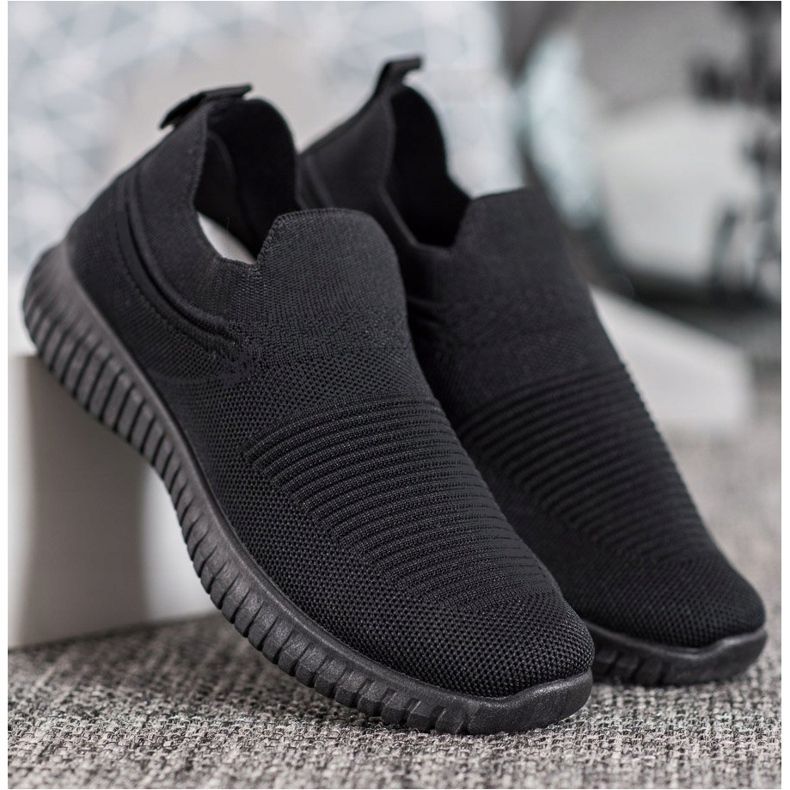 SHELOVET Slipons negros 2