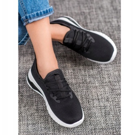 SHELOVET Zapatillas Textiles negro 2