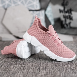 SUPER COOL Zapatillas rosadas de textil rosado 3