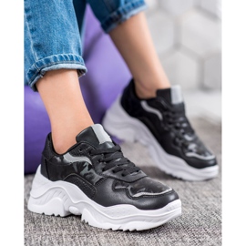 SHELOVET Zapatillas ligeras negro 5