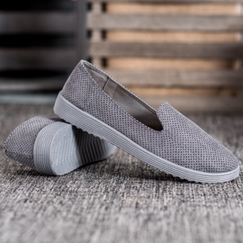 SHELOVET Suede Lords gris 3