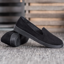 SHELOVET Suede Lords negro 3