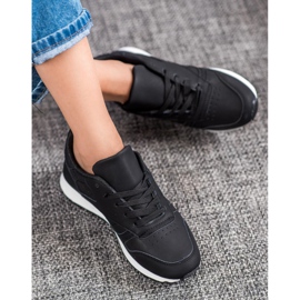 Camo Zapatos deportivos negros clásicos 1