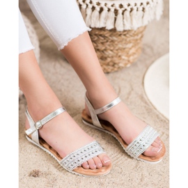 Emaks Sandalias de mujer cómodas gris 1